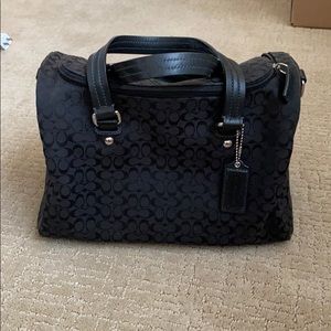 Authentic Black Coach Purse